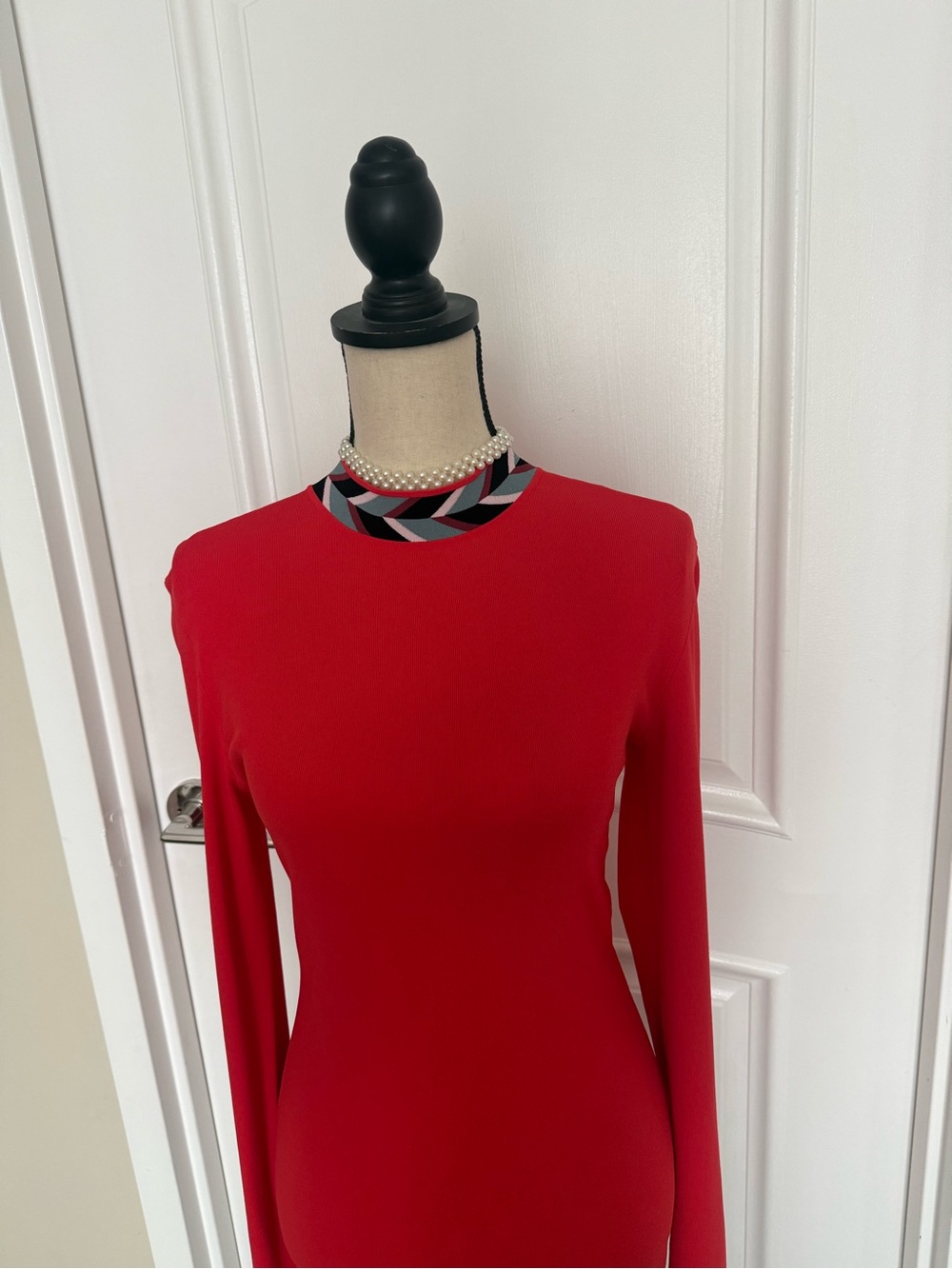 Emilio Pucci, gorgeous coral dress, very stretching, good condition ! Size M - Picture 2 of 7